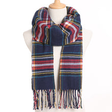 Load image into Gallery viewer, [VIANOSI] 2019 Plaid Winter Scarf Women Warm Foulard Solid Scarves Fashion Casual Scarfs Cashmere Bufandas Hombre