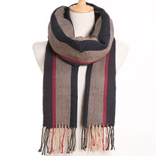 Load image into Gallery viewer, [VIANOSI] 2019 Plaid Winter Scarf Women Warm Foulard Solid Scarves Fashion Casual Scarfs Cashmere Bufandas Hombre