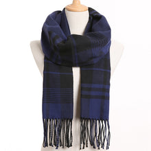Load image into Gallery viewer, [VIANOSI] 2019 Plaid Winter Scarf Women Warm Foulard Solid Scarves Fashion Casual Scarfs Cashmere Bufandas Hombre