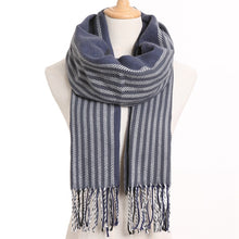Load image into Gallery viewer, [VIANOSI] 2019 Plaid Winter Scarf Women Warm Foulard Solid Scarves Fashion Casual Scarfs Cashmere Bufandas Hombre