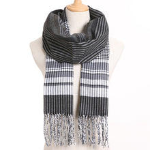 Load image into Gallery viewer, [VIANOSI] 2019 Plaid Winter Scarf Women Warm Foulard Solid Scarves Fashion Casual Scarfs Cashmere Bufandas Hombre
