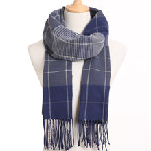 Load image into Gallery viewer, [VIANOSI] 2019 Plaid Winter Scarf Women Warm Foulard Solid Scarves Fashion Casual Scarfs Cashmere Bufandas Hombre