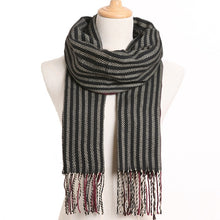 Load image into Gallery viewer, [VIANOSI] 2019 Plaid Winter Scarf Women Warm Foulard Solid Scarves Fashion Casual Scarfs Cashmere Bufandas Hombre