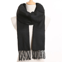Load image into Gallery viewer, [VIANOSI] 2019 Plaid Winter Scarf Women Warm Foulard Solid Scarves Fashion Casual Scarfs Cashmere Bufandas Hombre